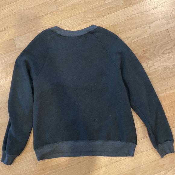 HTF Saturday School “Stay Young Get Stoned’” Graphic Print Sweatshirt Gray Sz S - Picture 2 of 15